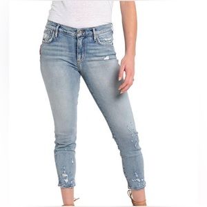 AGOLDE Sophie Cropped Jeans